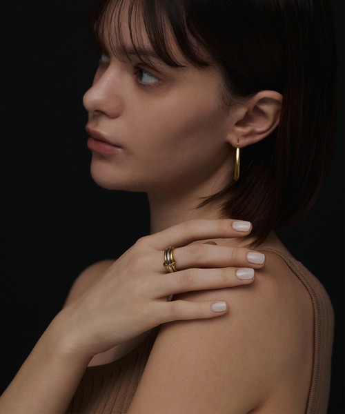 CENE(セネ)の「【CENE】セネ/トリプルコネクトリング(リング・レディース・シルバー×ゴールド/ゴールド/シルバー・#11/#13)」の21枚目の写真