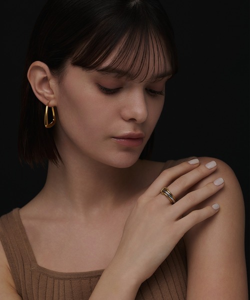 CENE(セネ)の「【CENE】セネ/トリプルコネクトリング(リング・レディース・シルバー×ゴールド/ゴールド/シルバー・#11/#13)」の22枚目の写真