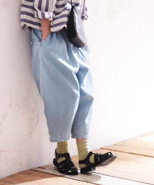 ソウルベリー　8分丈パンツ 8分でまるいデニムなパンツ（デニムパンツ）｜soulberry（ソウル