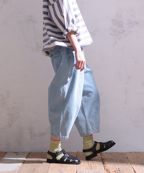 soul belly ソウルベリー 8分でまるいデニムなパンツ　M 8分でまるいデニムなパンツ（デニムパンツ）｜soulberry（ソウル