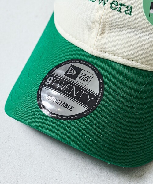 FREAK'S STORE(フリークスストア)の「New Era/ニューエラ 9TWENTY 2-tone/ナイントゥエンティー ツートーン ニューエラ/キャップ(キャップ・レディース・グリーン/キャメル/ブラック・ONE SIZE)」の4枚目の写真