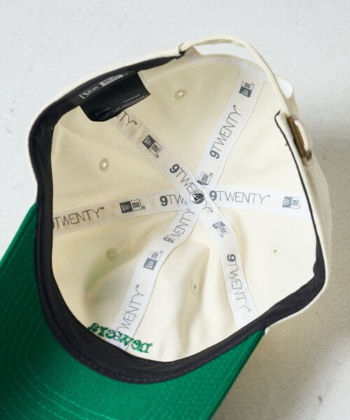 FREAK'S STORE(フリークスストア)の「New Era/ニューエラ 9TWENTY 2-tone/ナイントゥエンティー ツートーン ニューエラ/キャップ(キャップ・レディース・グリーン/キャメル/ブラック・ONE SIZE)」の9枚目の写真