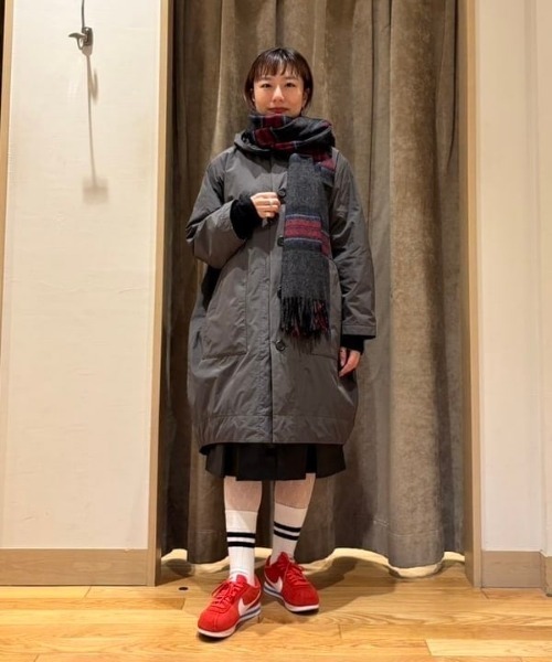DANTON（ダントン）の「DANTON / INSULATON HOODED COAT（その他アウター・レディース・ベージュ/ネイビー/チャコールグレー・38/36）」の8枚目の写真