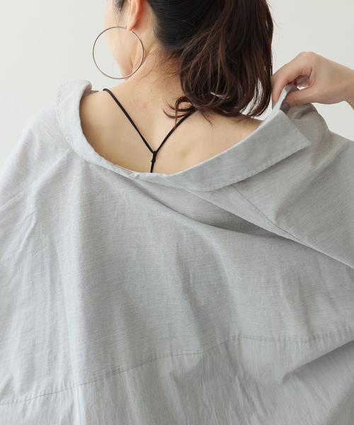 EMILY WEEK（エミリーウィーク）の「EMILY WEEK×FRAMeWORK Yバッククロップドブラキャミソール3（その他アンダーウェア/インナー・レディース・ブラック系その他・38/36）」の14枚目の写真