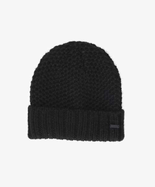 KANGOL(カンゴール)の「KANGOL CHUNKY BEANIE / カンゴール(ニットキャップ/ビーニー・レディース・ライトグレー/グリーン/ブラック・ONE SIZE)」の4枚目の写真
