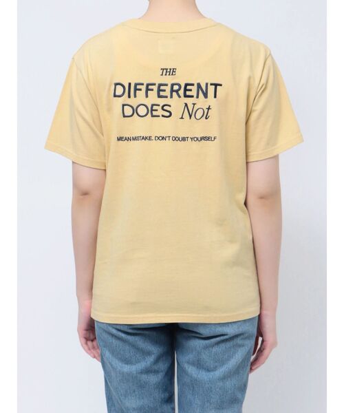 Ungrid（アングリッド）の「カラーエンブロイダリーTee（Tシャツ/カットソー・レディース・イエロー/オフホワイト/チャコールグレー/オレンジ/ピンク・FREE）」の14枚目の写真