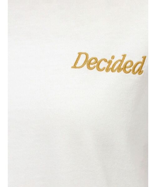 Ungrid（アングリッド）の「カラーエンブロイダリーTee（Tシャツ/カットソー・レディース・イエロー/オフホワイト/チャコールグレー/オレンジ/ピンク・FREE）」の16枚目の写真