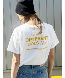 カラーエンブロイダリーTee