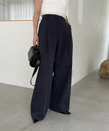 CAPRICIEUX LE'MAGE | 切替ワイドパンツ(その他パンツ)