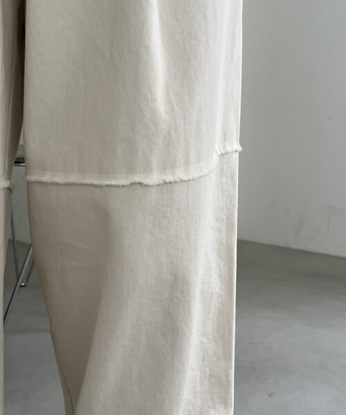 CAPRICIEUX LE'MAGE（カプリシューレマージュ）の「切替ワイドパンツ（その他パンツ・レディース・オフホワイト/ネイビー・38/36）」の17枚目の写真