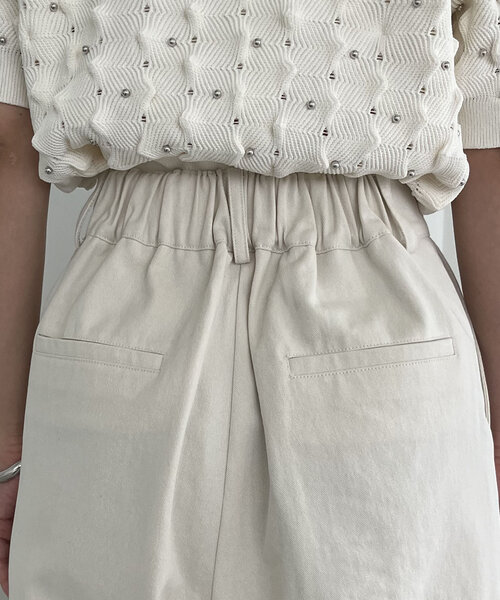 CAPRICIEUX LE'MAGE（カプリシューレマージュ）の「切替ワイドパンツ（その他パンツ・レディース・オフホワイト/ネイビー・38/36）」の18枚目の写真