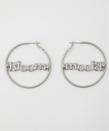 LOGO HOOP P/EARRING ロゴ フープ ピアス
