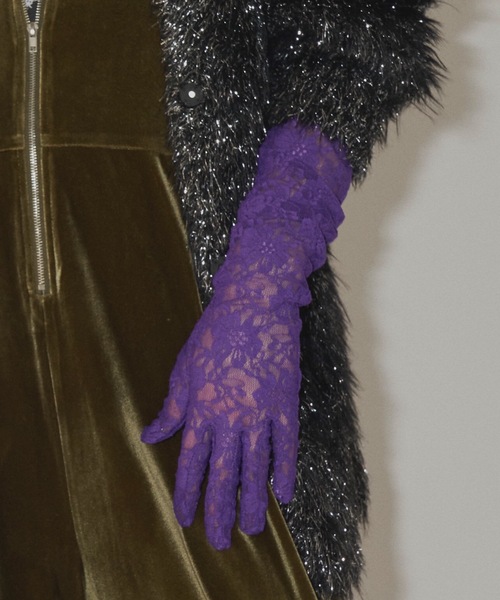 Lace long glove / レースロンググローブ（手袋）｜yae（ヤエ）の