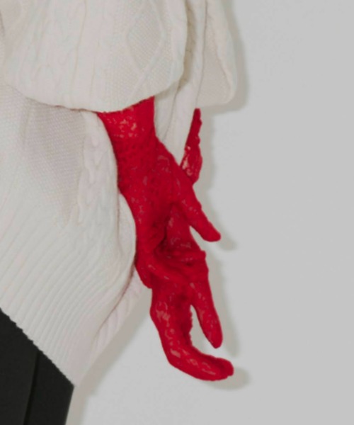 Lace long glove / レースロンググローブ（手袋）｜yae（ヤエ）の