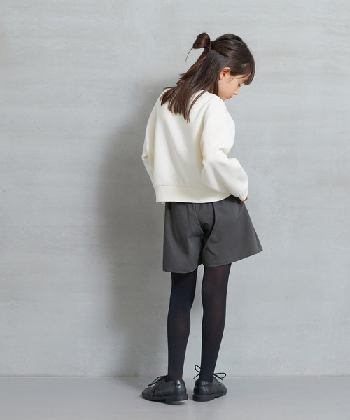 coca（coca）（コカ）の「キッズ リボン付タックスカッツ（その他パンツ・キッズ・ベージュ/チャコール・150/140/130/120）」の9枚目の写真