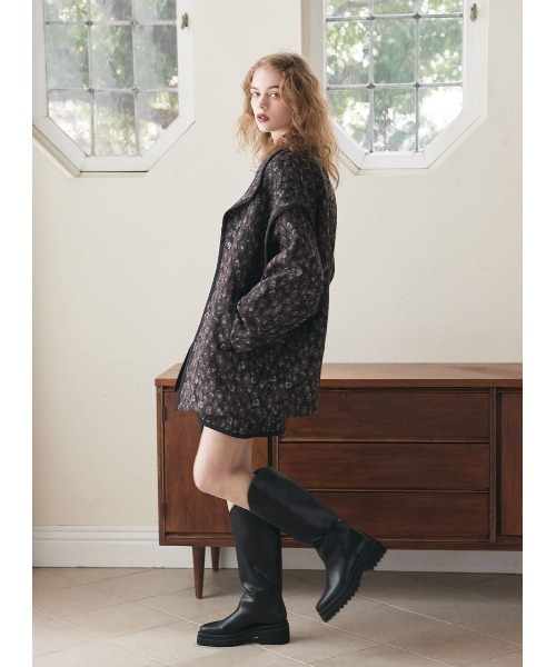 COEL（コエル）の「レオパード柄中綿ジャケット（ブルゾン）」 - WEAR