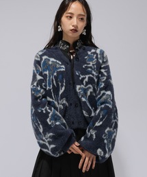 HARE | 2WAYラメシャギーニットカーディガン(HARE)(カーディガン/ボレロ)