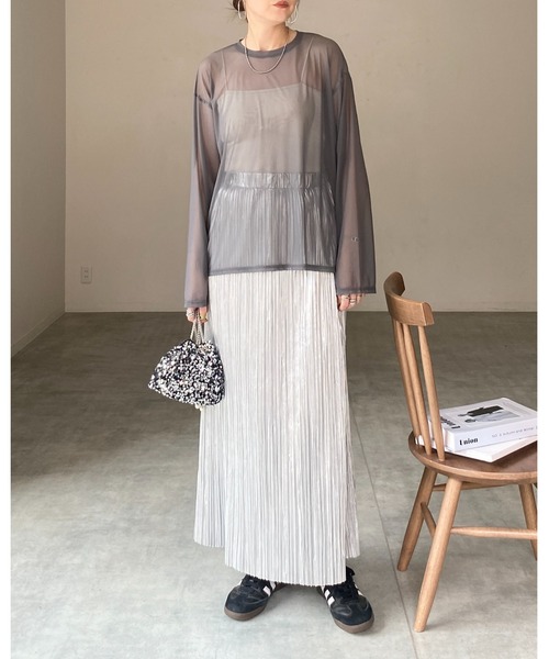 She's Closet（シーズクローゼット）の「ビッグシルエットクルー