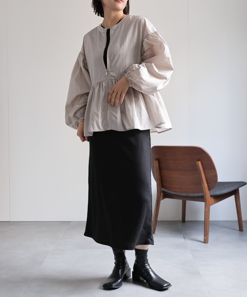 model:162㎝　着用サイズ：FREE