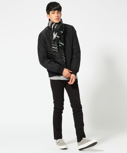 RAGEBLUE（レイジブルー）の「＜2WAY仕様＞リバーシブルMA-1/565951（MA-1・メンズ・ホワイト/ブラック/オリーブ・LARGE/MEDIUM）」の19枚目の写真