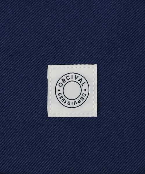 ORCIVAL（オーシバル）の「ORCIVAL | コットン ショッパーバッグ（ショルダーバッグ・レディース・ブルー/ブラック・-）」の7枚目の写真