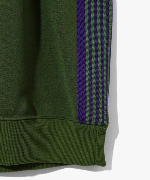 Needles（ニードルス）の「【Needles/ニードルズ】Track Crew Neck Shirt - Poly Smooth（スウェット・メンズ・グリーン・L/M/S/XS）」の4枚目の写真