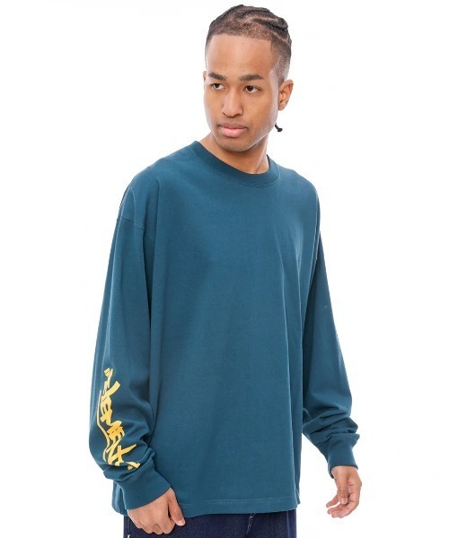 ELEMENT（エレメント）の「ELEMENT メンズ NOT CRIME LS ロンＴ 【2024年秋冬モデル】/エレメントバックプリント長袖ロンT（Tシャツ/カットソー・メンズ・ホワイト/ネイビー/オレンジ・MEDIUM/LARGE/X-LARGE）」の9枚目の写真