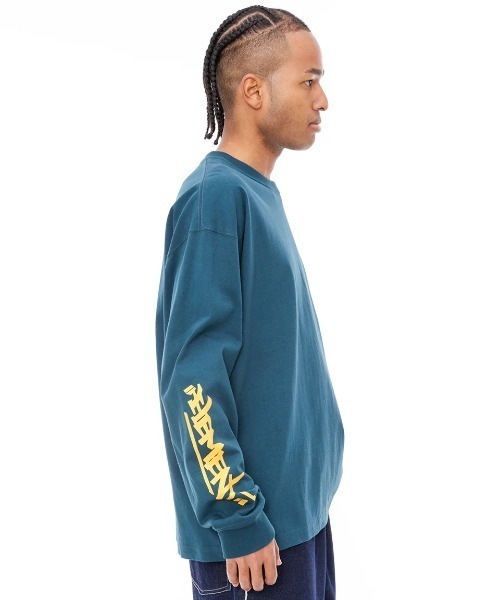 ELEMENT（エレメント）の「ELEMENT メンズ NOT CRIME LS ロンＴ 【2024年秋冬モデル】/エレメントバックプリント長袖ロンT（Tシャツ/カットソー・メンズ・ホワイト/ネイビー/オレンジ・MEDIUM/LARGE/X-LARGE）」の10枚目の写真