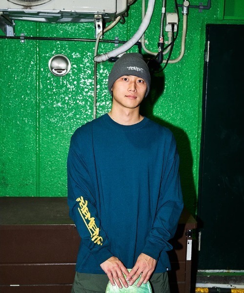 ELEMENT（エレメント）の「ELEMENT メンズ NOT CRIME LS ロンＴ 【2024年秋冬モデル】/エレメントバックプリント長袖ロンT（Tシャツ/カットソー・メンズ・ホワイト/ネイビー/オレンジ・MEDIUM/LARGE/X-LARGE）」の12枚目の写真