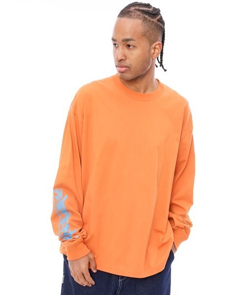 ELEMENT（エレメント）の「ELEMENT メンズ NOT CRIME LS ロンＴ 【2024年秋冬モデル】/エレメントバックプリント長袖ロンT（Tシャツ/カットソー・メンズ・ホワイト/ネイビー/オレンジ・MEDIUM/LARGE/X-LARGE）」の15枚目の写真
