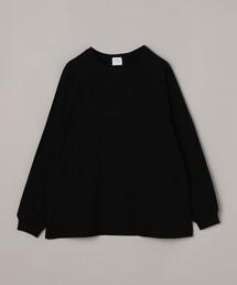変形ラグランロングスリーブTシャツ