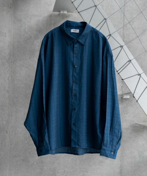 Theory CLASSIC STRAIGHT SHEER チェックブラウス Theory CLASSIC STRAIGHT SHEER チェックブラウス