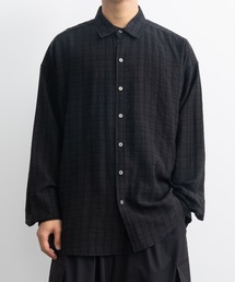 SINSS | Check sheer shirt / チェックシアーシャツ(シャツ/ブラウス)