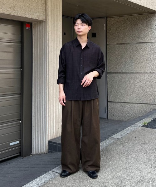 TODAYFUL Sheer Check Shirts シアー チェック シャツ CREDONA - シアーチェックシャツ (ブルー) SHEER CHECK SHIRT JACKET