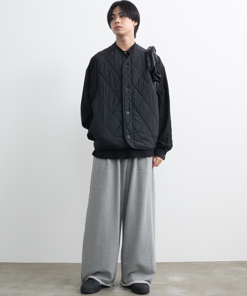 SINSS（シンス）の「Check sheer shirt / チェックシアーシャツ（シャツ/ブラウス・メンズ・ブラック/ブルー/チャコール・SMALL/MEDIUM/LARGE）」の11枚目の写真