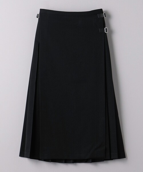 dahl'ia（ダリア）の「＜dahl’ia＞ベルト プリーツスカート（スカート・レディース・レッド/ブラック・M/S）」の18枚目の写真
