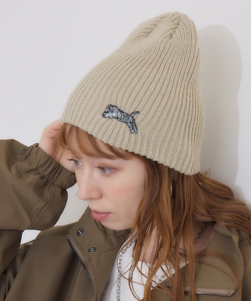 Paradise Picnic(パラダイスピクニック)の「TRANOI. TORAニットキャップ(ニットキャップ/ビーニー・レディース・ベージュ/グレー/ブラック・FREE)」の3枚目の写真