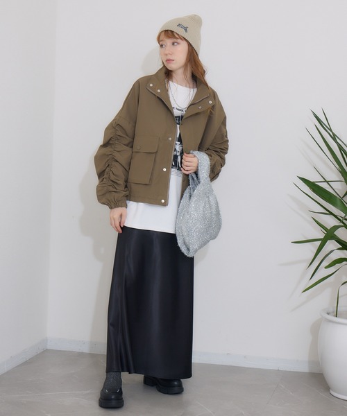 Paradise Picnic(パラダイスピクニック)の「TRANOI. TORAニットキャップ(ニットキャップ/ビーニー・レディース・ベージュ/グレー/ブラック・FREE)」の5枚目の写真