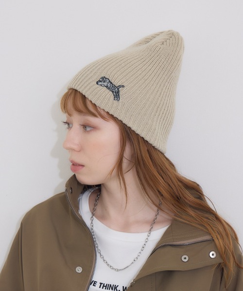 Paradise Picnic(パラダイスピクニック)の「TRANOI. TORAニットキャップ(ニットキャップ/ビーニー・レディース・ベージュ/グレー/ブラック・FREE)」の7枚目の写真