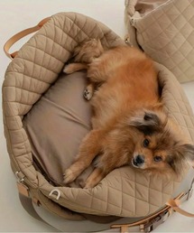 RiNc（リンク）の「【 NOLITA / ノリータ 】犬用 カーシート 兼用 キャリーバッグ ハーネスアタッチメント付き 15kg 未満用 ペット トラベルバッグ キャリーバッグ（ペット用キャリーケース）」