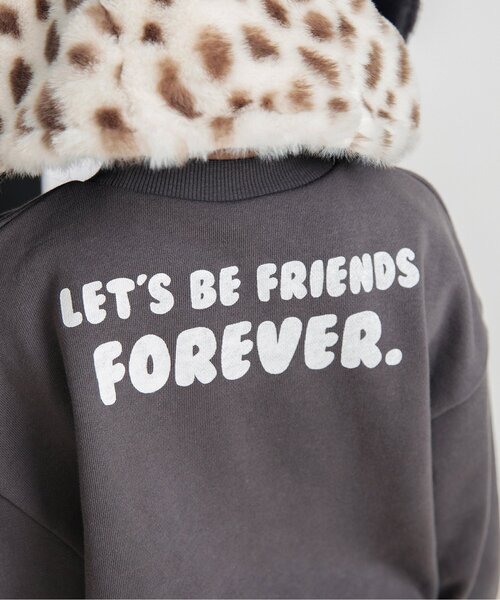 BREEZE（ブリーズ）の「立体モンスタートレーナー（スウェット・キッズ・オフホワイト/チャコール・120/80/130/90/100/110）」の14枚目の写真