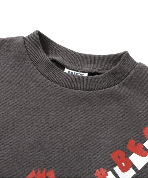 BREEZE（ブリーズ）の「立体モンスタートレーナー（スウェット・キッズ・オフホワイト/チャコール・120/80/130/90/100/110）」の17枚目の写真