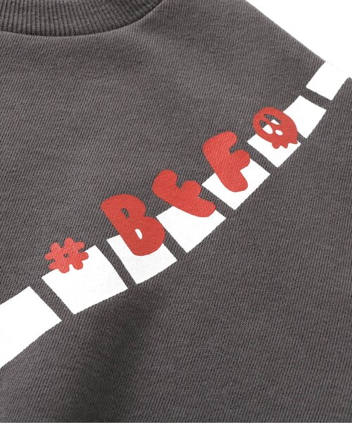 BREEZE（ブリーズ）の「立体モンスタートレーナー（スウェット・キッズ・オフホワイト/チャコール・120/80/130/90/100/110）」の18枚目の写真