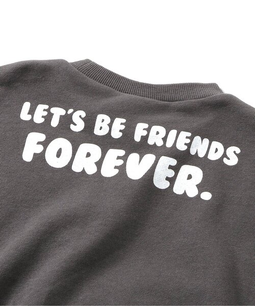 BREEZE（ブリーズ）の「立体モンスタートレーナー（スウェット・キッズ・オフホワイト/チャコール・120/80/130/90/100/110）」の19枚目の写真