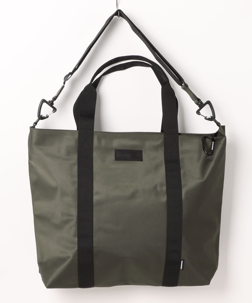 /ADAMPATEK/firm polyester tote bag/ポリエステルビッグトートバッグ
