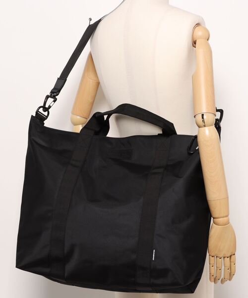 /ADAMPATEK/firm polyester tote bag/ポリエステルビッグトートバッグ