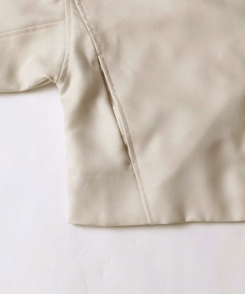 NOAHL（ノアル）の「【NOAHL】エステツイルショートジャケット（テーラードジャケット・レディース・ベージュ/ブラック/アイボリー・FREE）」の22枚目の写真