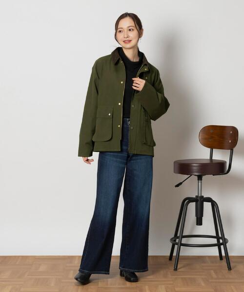 Right-on(ライトオン)の「BRITISH KHAKI(ブリティッシュカーキ)【レディース】ハンティングジャケット(その他アウター・レディース・オリーブ/ベージュ・M/L/XL)」の17枚目の写真