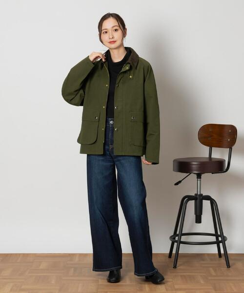 Right-on(ライトオン)の「BRITISH KHAKI(ブリティッシュカーキ)【レディース】ハンティングジャケット(その他アウター・レディース・オリーブ/ベージュ・M/L/XL)」の16枚目の写真