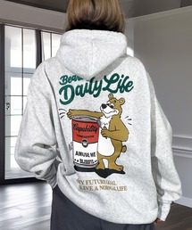 パーカー（ホワイト/白色系・前面プリント）ファッション通販 - ZOZOTOWN